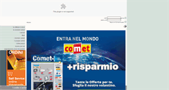 Desktop Screenshot of cometspa.biz